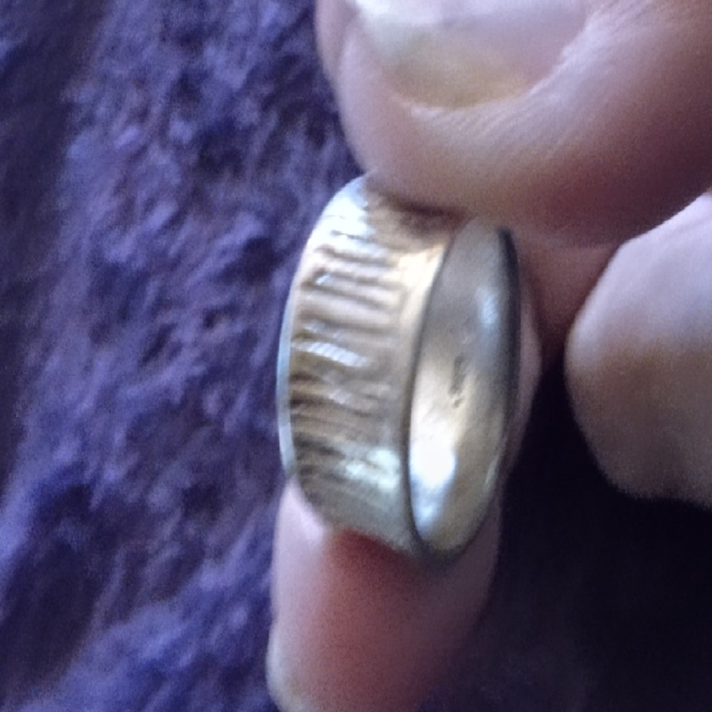 Sterling Silver Engraved Rings - Picture 5 of 5